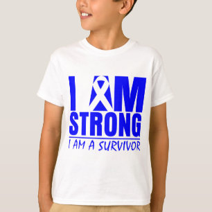 Camiseta Eu sou - eu sou um sobrevivente - Histiocytosis