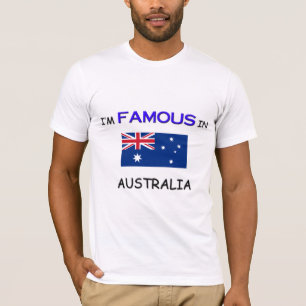 Camiseta Eu sou famoso em AUSTRÁLIA