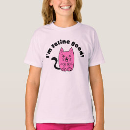 Camiseta Eu sou felino bom
