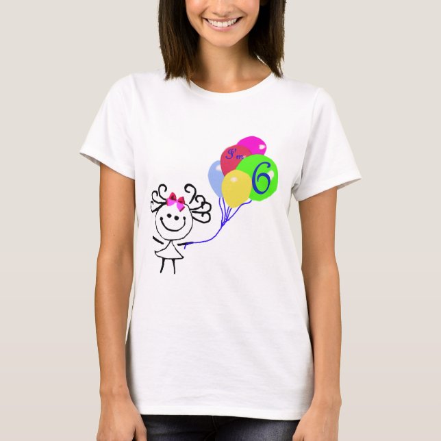 Camiseta Eu sou figura de 6 varas (Frente)