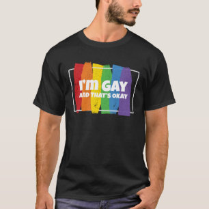 Camiseta Eu Sou Gay E Aquele Ok Eu Orgulho gay Trans Bi Lgb