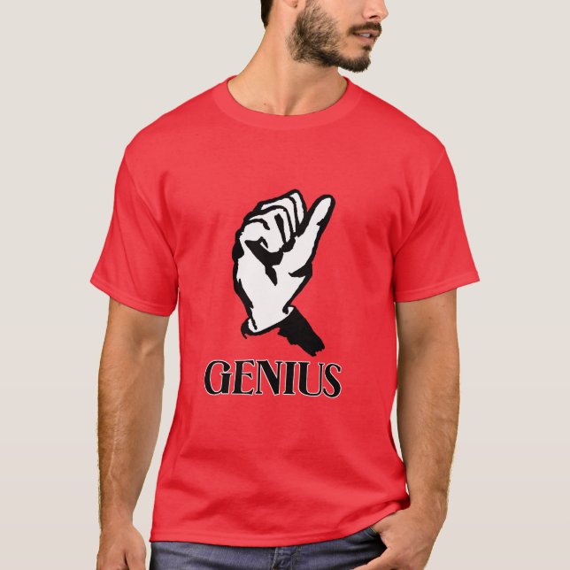 Camiseta Eu sou gênio (Frente)
