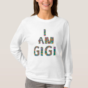 Camiseta Eu sou gigi bisavó amiga forte incrível