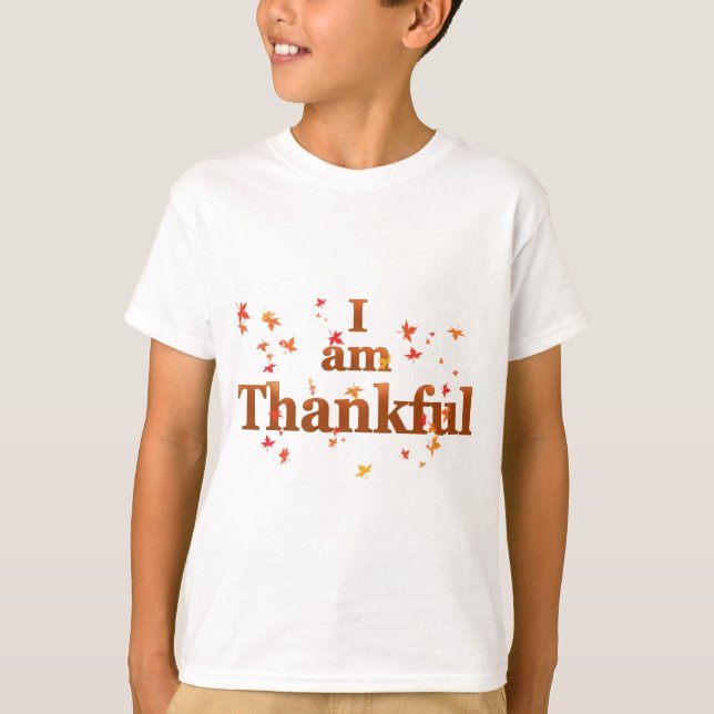 Camiseta eu sou grato (Frente)