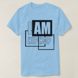 CAMISETA EU SOU HIP HOP - BLOCK PRETO