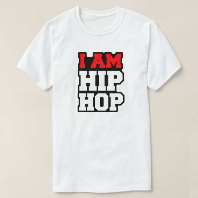 Camiseta EU SOU HIP HOP T-Shirt (Frente do Design)