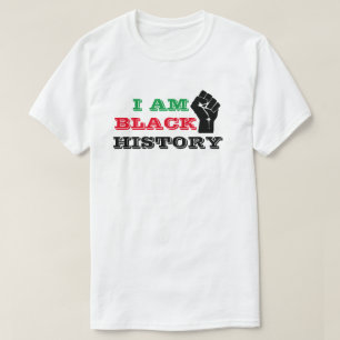 CAMISETA EU SOU HISTÓRIA NEGRA