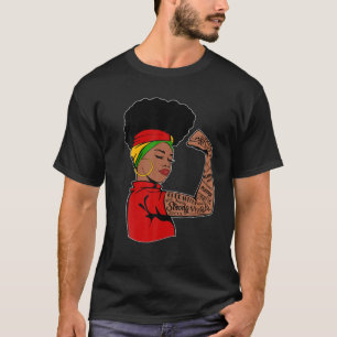Camiseta Eu Sou História Negra Afro Melanina Rainha Africa