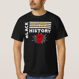 Camiseta Eu Sou História Negra, Mês da História Negra