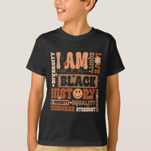 Camiseta Eu Sou História Negra Mês da História Negra Mulher