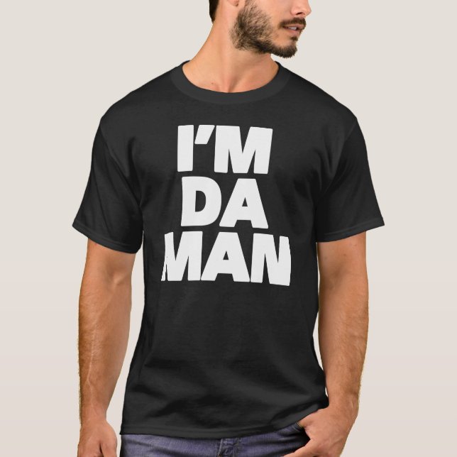 Camiseta Eu sou homem da Dinamarca (Frente)