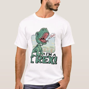 Camiseta Eu sou ideias de um presente de T. Rex Dinossauro