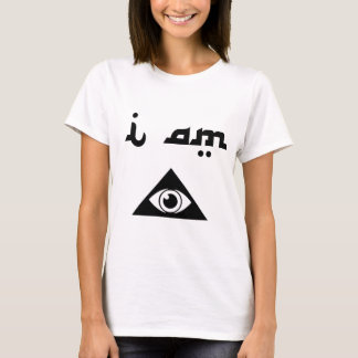 Camiseta Eu sou Illuminati [a versão fêmea]