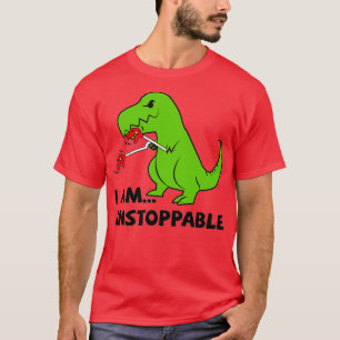 Camiseta Eu Sou Imparável T Rex