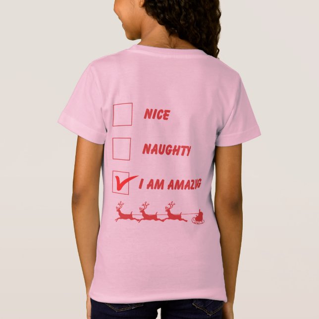 Camiseta Eu sou Incrível (Verso)