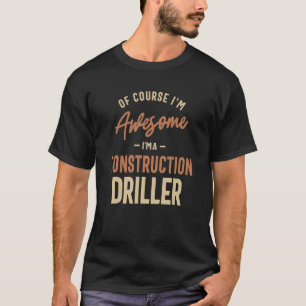 Camiseta Eu sou incrível Sou um trabalho de pilotagem de co