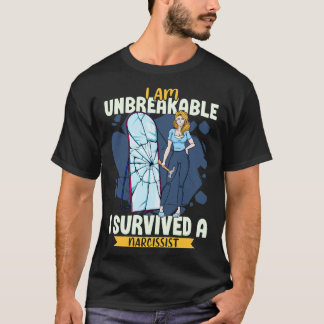 Camiseta Eu sou inseparável Eu sobrevivi a um narcisista