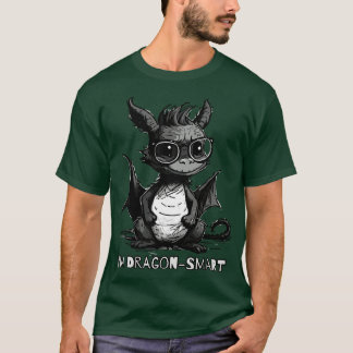 Camiseta Eu sou inteligente como um dragão