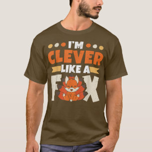 Camiseta Eu Sou Inteligente Como Um Fã De Animais Selvagens