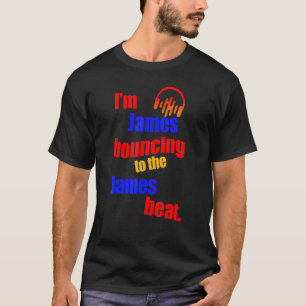 Camiseta Eu sou James Bounching to The James
