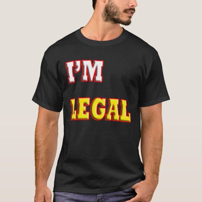 CAMISETA EU SOU LEGAL (Frente)