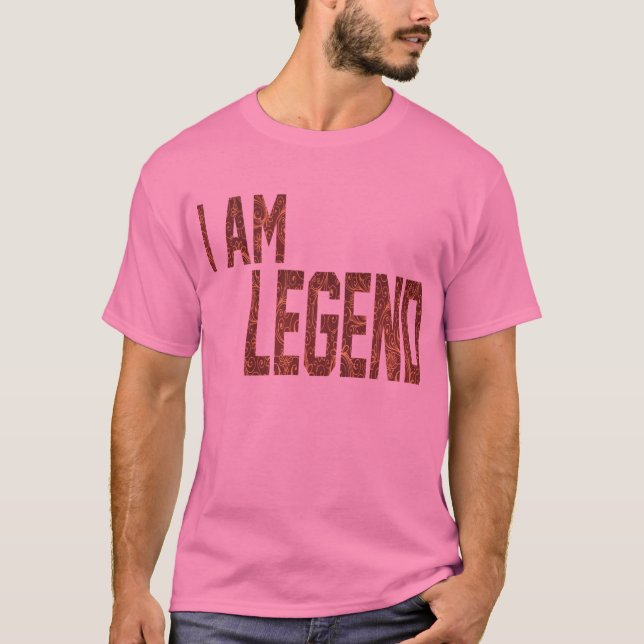 Camiseta Eu sou legenda (Frente)
