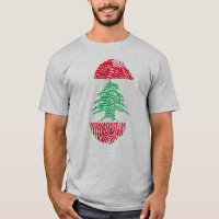 Eu sou libanês do T-Shirt