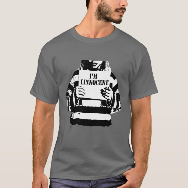 Camiseta Eu sou LINNOCENT (Frente)