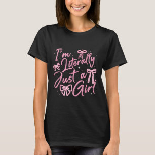 Camiseta Eu sou literalmente uma Arco de coquete de Nk Garo
