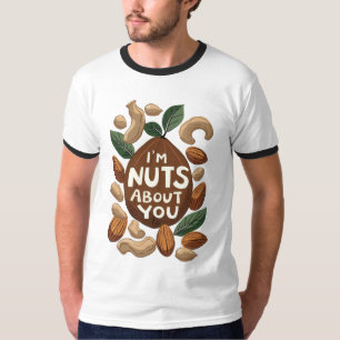 Camiseta Eu sou Loucos sobre você - Design Engraçado