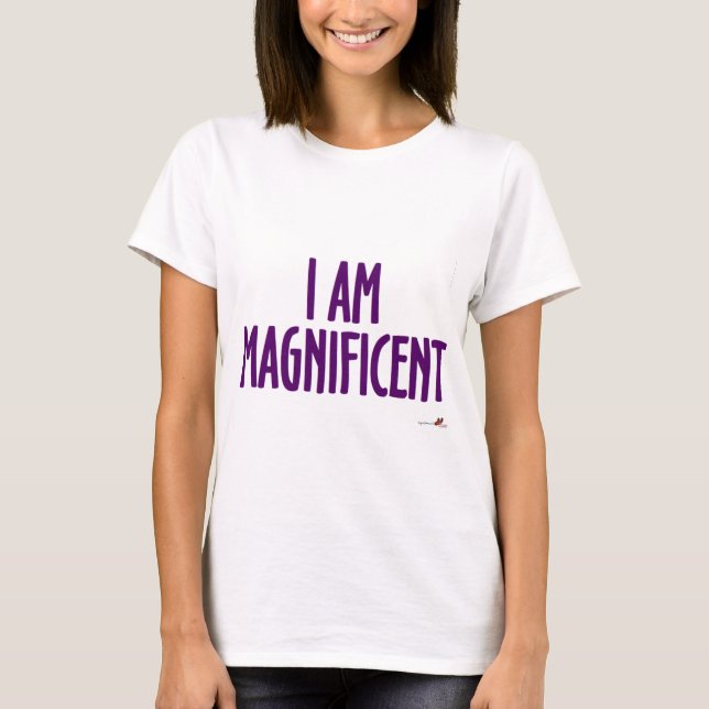 Camiseta Eu sou magnífico (Frente)
