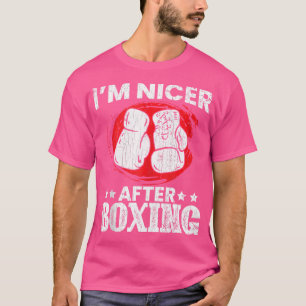 Camiseta Eu Sou Mais Agradável Depois De Boxing Engraçado K