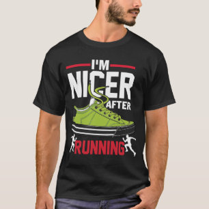 Camiseta Eu sou mais bacana depois de correr a maratona Tri