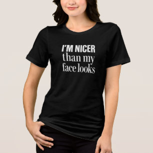 Camiseta Eu Sou Mais Simpático Do Que Pareço