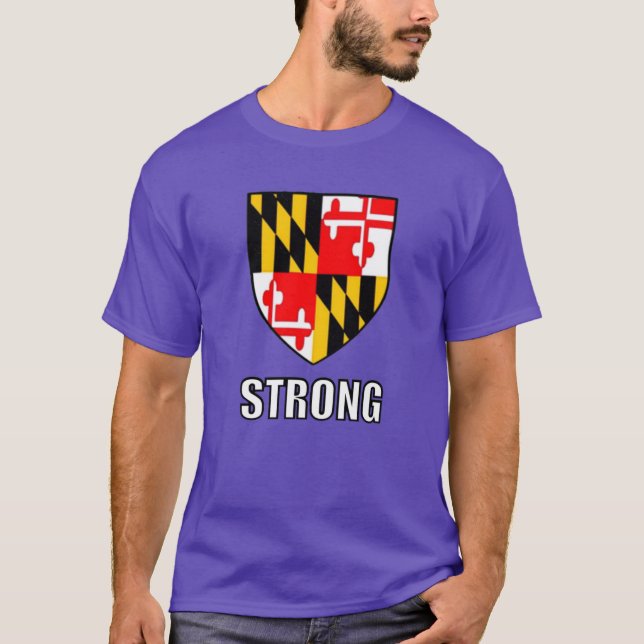 Camiseta Eu Sou Maryland Forte Oversized (Frente)