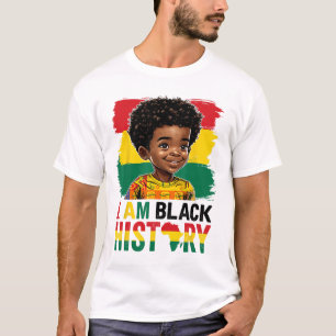 Camiseta Eu Sou Menino Afro História Negra Pequeno Príncipe