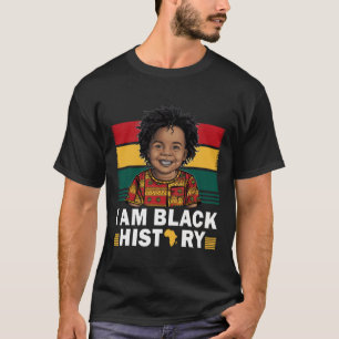 Camiseta Eu Sou Menino Afro História Negra Príncipe Pouca M
