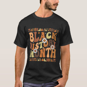 Camiseta Eu Sou Mês da História Negra Orgulho Afro-American