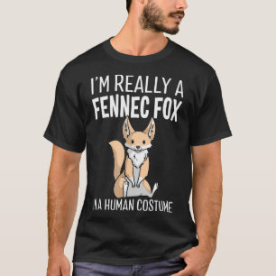 Camiseta Eu Sou Mesmo Uma Raposa Fennec Em Uma Figurinha Hu