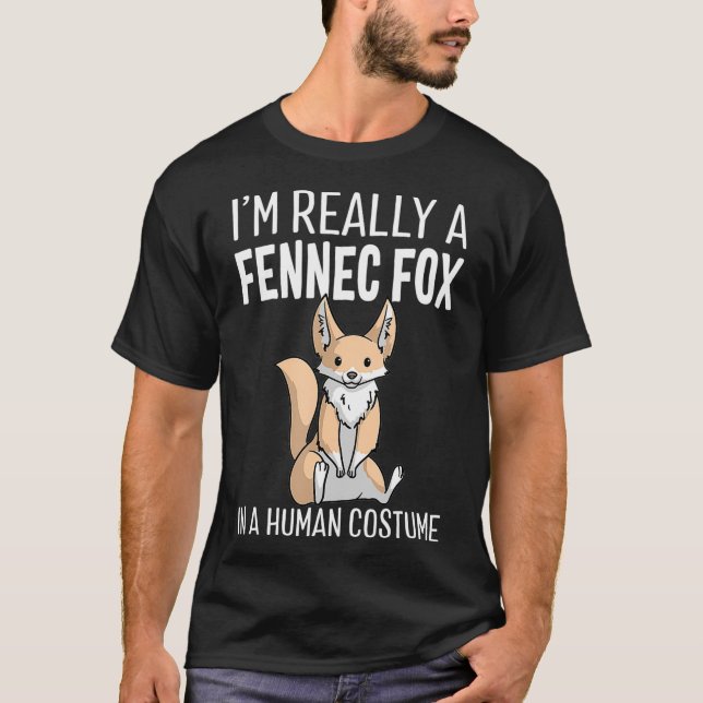 Camiseta Eu Sou Mesmo Uma Raposa Fennec Em Uma Figurinha Hu (Frente)
