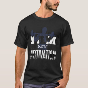 Camiseta Eu Sou Meu Treinamento de Motivação Citação Academ