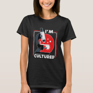 Camiseta Eu sou Microbiólogo do Laboratório de Ciência do M