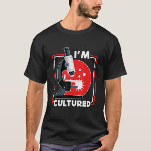 Camiseta Eu sou Microbiólogo do Laboratório de Ciência do M