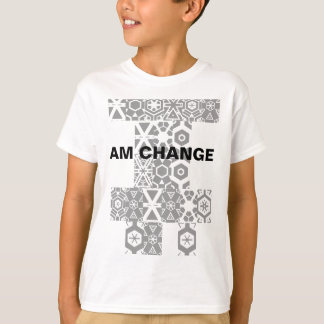 Camiseta Eu sou mudança - mim do miúdo