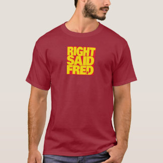 Camiseta "Eu sou muito sexy", por Right Said Fred - Icônico
