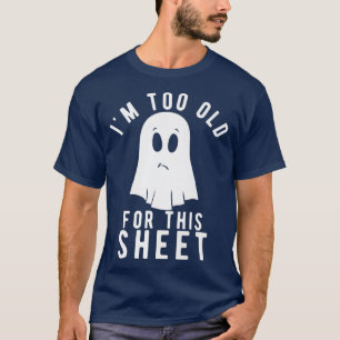 Camiseta Eu sou muito velho para esta folha de livros Engra