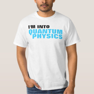 Camiseta Eu sou no t-shirt da física de quantum