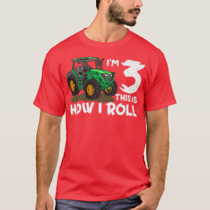 Camiseta Eu sou o 3º. É assim que eu faço a Fazenda de uma