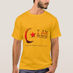 CAMISETA EU SOU O ANTI TRUNFO MUÇULMANO FACISM