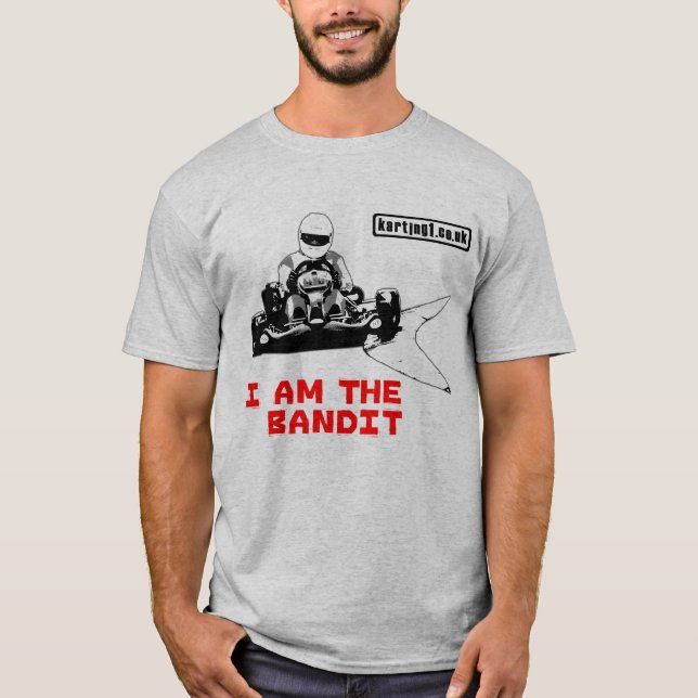 Camiseta Eu sou o bandido (Frente)